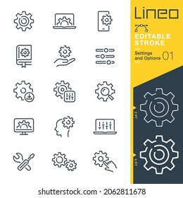 Lineo Editable Stroke - Settings and Options line icons