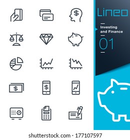 Lineo - Investing and Finance outline icons