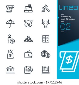 Lineo - Investing and Finance outline icons