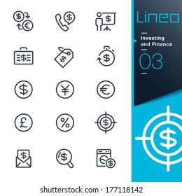 Lineo - Investing and Finance outline icons