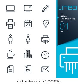 Lineo - Office and Business icons