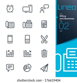 Lineo - Office and Business icons