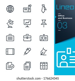 Lineo - Office and Business icons