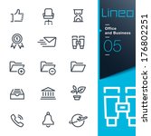 Lineo - Office and Business outline icons