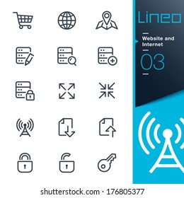 Lineo - Website and Internet outline icons