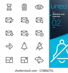 Lineo - Website and Internet outline icons