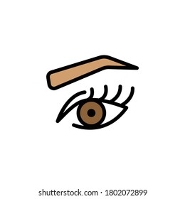 icono de contorno de línea. Icono de ilustración de elementos de belleza y cosmética. Los signos y símbolos se pueden utilizar para web, logotipo, aplicación móvil, interfaz de usuario, UX