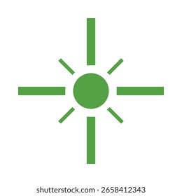 liner star icon in vector file