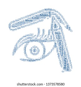 liner word cloud. tag cloud about liner