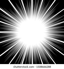lines abstract design. star burst effect background.