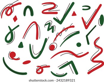 Linien Abstrakte Elementformen Grafik 