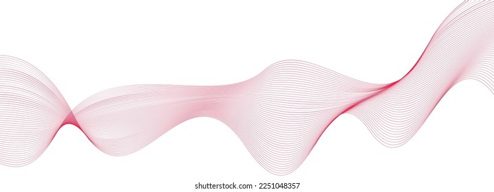 lines abstract futuristic tech background. Abstract wave element for design. Digital frequency track equalizer. Stylized line art background