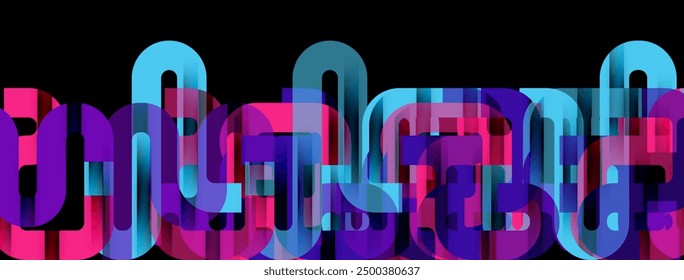 Líneas, fondo abstracto del diseño del estilo de la letra. Ilustración vectorial geométrica para el Fondo de pantalla, Anuncio, fondo, tarjeta, ilustración del libro, landing page
