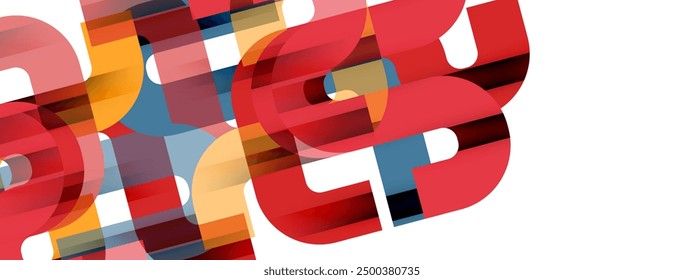 Lines, abstract letter style design background. Geometric vector Illustration For Wallpaper, Banner, Background, Card, Book Illustration, landing page