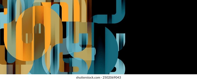 Lines, abstract letter style design background. Geometric vector Illustration For Wallpaper, Banner, Background, Card, Book Illustration, landing page