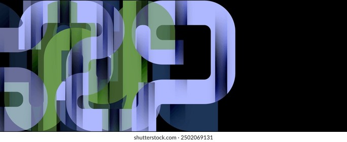 Lines, abstract letter style design background. Geometric vector Illustration For Wallpaper, Banner, Background, Card, Book Illustration, landing page