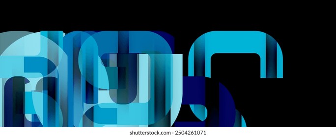 Lines, abstract letter style design background. Geometric vector Illustration For Wallpaper, Banner, Background, Card, Book Illustration, landing page