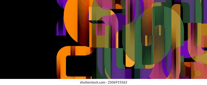 Lines, abstract letter style design background. Geometric vector Illustration For Wallpaper, Banner, Background, Card, Book Illustration, landing page