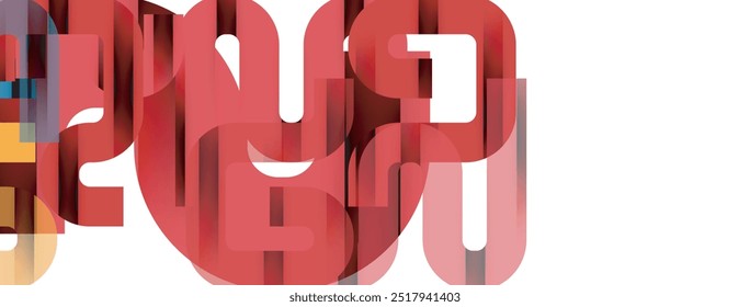 Líneas, fondo abstracto del diseño del estilo de la letra. Ilustración vectorial geométrica para el Fondo de pantalla, Anuncio, fondo, tarjeta, ilustración del libro, landing page
