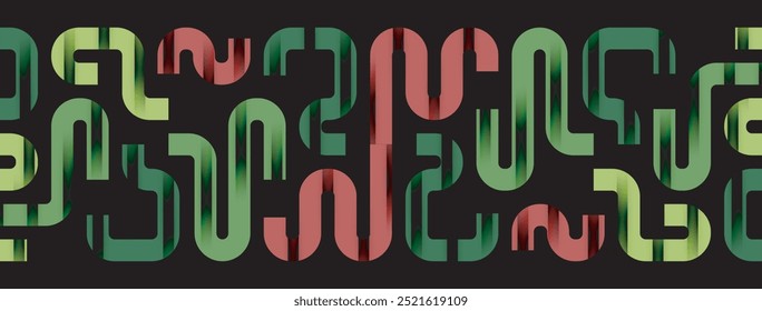 Lines, abstract letter style design background. Geometric vector Illustration For Wallpaper, Banner, Background, Card, Book Illustration, landing page