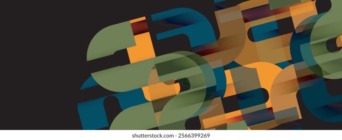 Lines, abstract letter style design background. Geometric vector Illustration For Wallpaper, Banner, Background, Card, Book Illustration, landing page