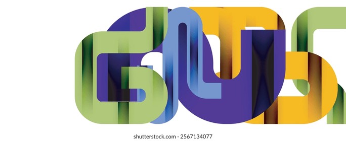 Lines, abstract letter style design background. Geometric vector Illustration For Wallpaper, Banner, Background, Card, Book Illustration, landing page