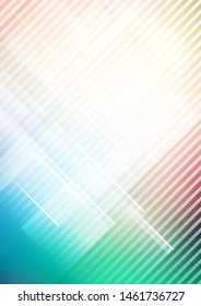 Lines abstract on colors background. Vector Eps10