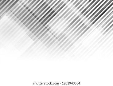 Lines abstract on gray background, Vector illustration