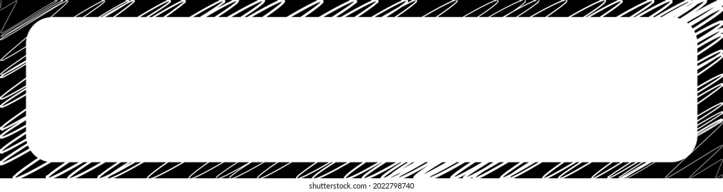 Lines abstract rectangular frame, border vector graphics