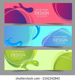 Linien abstrakte Formfarben. Abstrakte geometrische Struktur. Vektorbanner-Hintergrund .Eps10 Abstrakter, schwarzer Hintergrund. Abstrakte Web-Vorlage für Firmenbanner, horizontal 