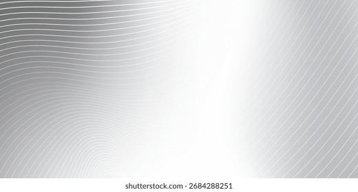 Fondo abstracto de la malla de la hoja de plata de las líneas con textura del espejo del metal. Superficie de gradiente de cromo abstracto moderno