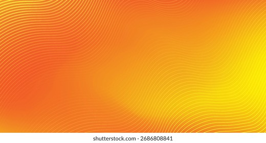 Lines art abstract orange gradient vector background modern abstract simple