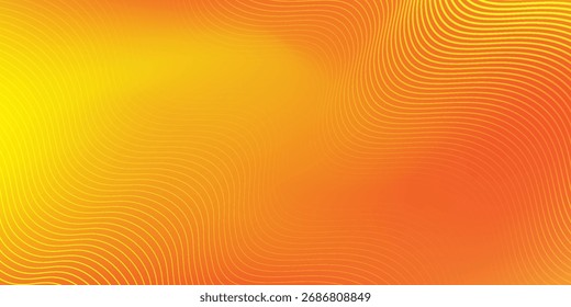 Lines art abstract orange gradient vector background modern abstract