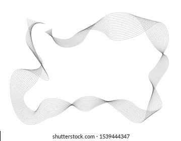 Lines for the background. black stripes on a white background. Vector for brochures.