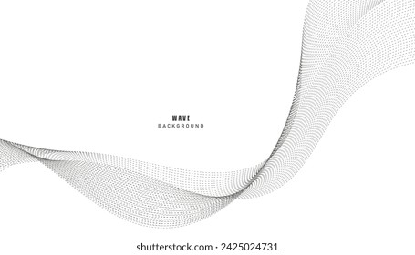 Lines for the background. Black stripes on a white background. Set of wavy lines. Multiple line waves. Creative line art. Grey waves with lines. Vector waves set. Curved wavy line, smooth stripe.