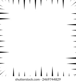 líneas fondo cómic manga estilo Vector dibujos animados manga Imagen