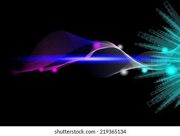 Lines for background graphic,Lowpoly Background with copy-space. EPS 10 vector illustration. Used opacity mask of background,Abstract light vector background
