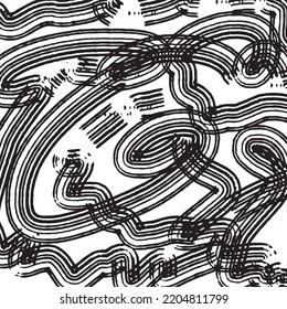 lines black and white pattern wood texture abstract pattern fabric vector pattern
