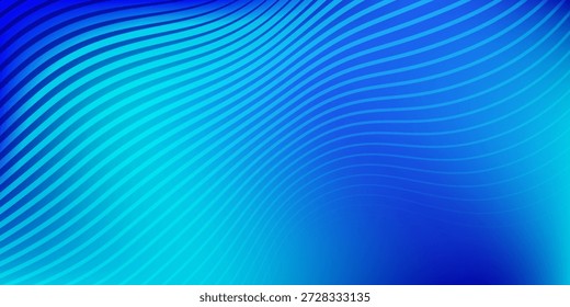 Fondo abstracto de malla de degradado cian abstracto azul de líneas agradable para el arte del Fondo de pantalla