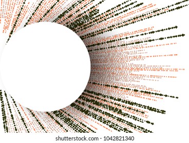 Lines are broken into squares. Illustration of blasting rays in vintage style. Text background