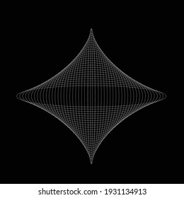 Lines in Circle Form . Spiral Vector Illustration .Technology round. Wave Logo . Design element . Abstract Geometric shape .
