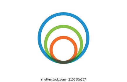 Lines in Circle Form . Spiral Vector Illustration .Technology round Logo . Design element . Abstract Geometric shape . Striped border frame for image