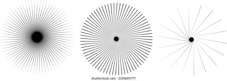 Lines in Circle Form . Spiral Vector Illustration .Technology round. Wave Logo . Design element . glitched lines .Abstract Geometric round shape 