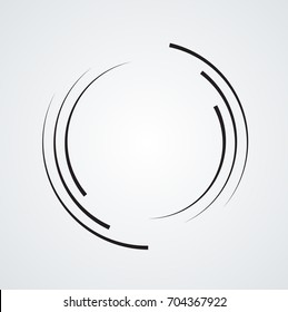 Circular Shapes Vector Hd PNG Images, Yoga Tree Logo With Circular