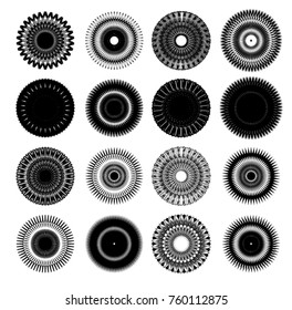 lines in Circle Form . Spiral Vector Illustration .Technology round Logo . Design element . Abstract Geometric shape . striped
Dotted border frame for image