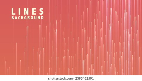 Lines colorful background. Abstract modern lines. Cool gradient shapes. Graphic concept for your design