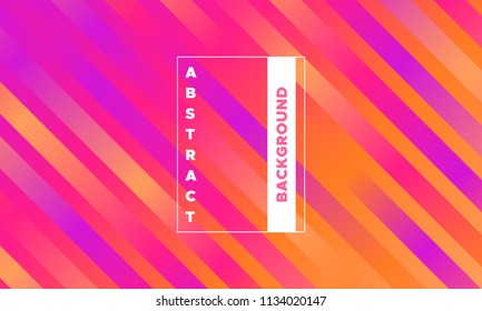 Lines with Colorful Gradient. Minimal Abstract Background with Glow Effect. Simple Geometric Grid. EPS10 Vector. Illustration with Stripes. Abstraction with Lines for Covers, Banner, Poster, Flyer.