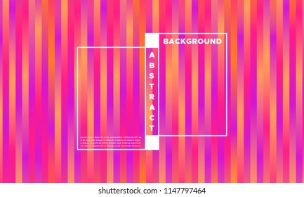 Lines with Colorful Gradient. Minimal Abstract Background with Glow Effect. Simple Geometric Grid. EPS10 Vector. Illustration with Stripes. Abstraction with Lines for Covers, Banner, Poster, Flyer.