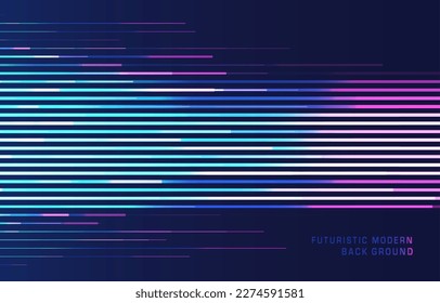 Lines composed of glowing background. Abstract modern lines. Cool gradient shapes. Graphic concept for your design