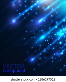 Lines composed of glowing backgrounds